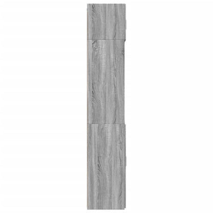 Armadietto Grigio Sonoma 70x42,5x225 cm in Truciolato