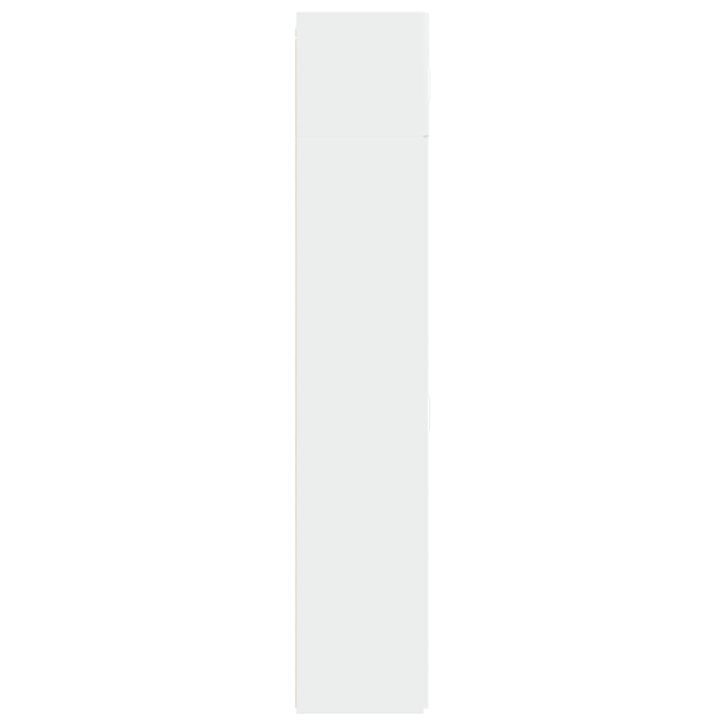 Mobile Portaoggetti Bianco 70x42,5x225 cm in Truciolato - homemem39