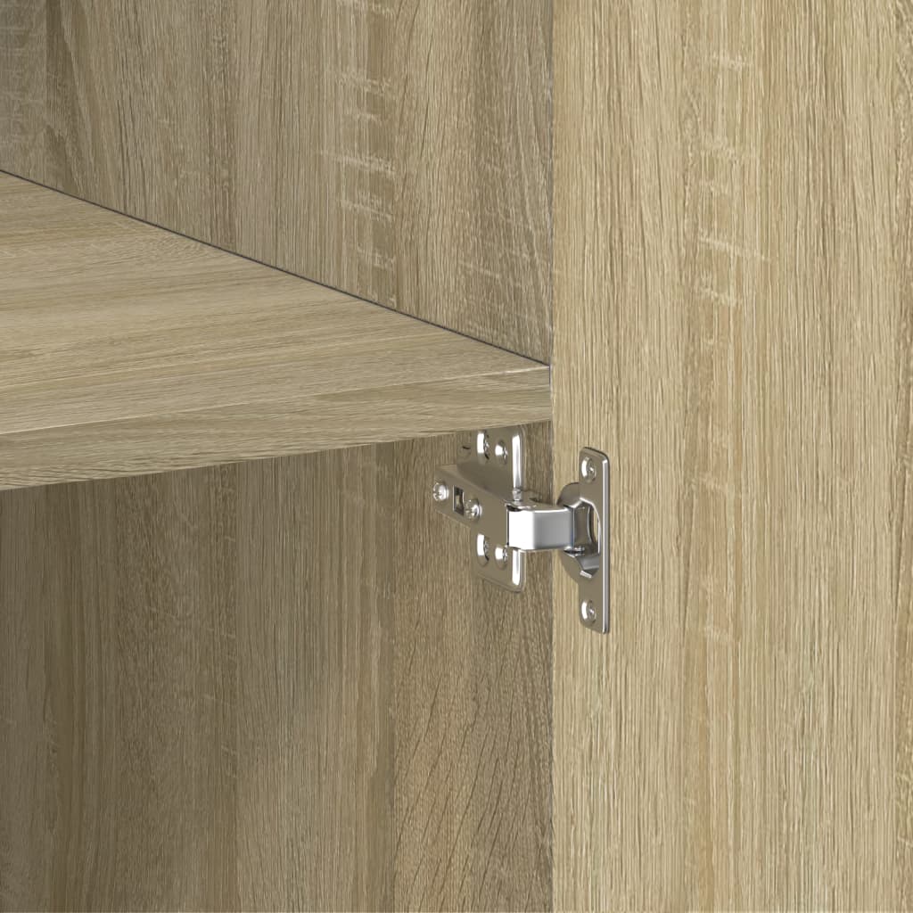 Armadietto Rovere Sonoma 70x42,5x225 cm in Legno Multistrato - homemem39