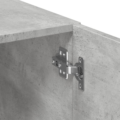 Armadietto Grigio Cemento 70x42,5x225 cm in Legno Multistrato - homemem39