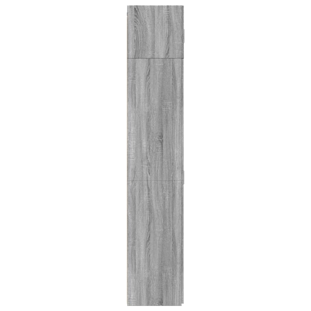 Armadietto Grigio Sonoma 70x42,5x225 cm in Truciolato