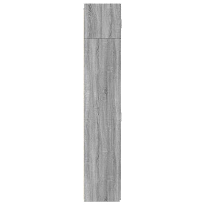 Armadietto Grigio Sonoma 70x42,5x225 cm in Truciolato