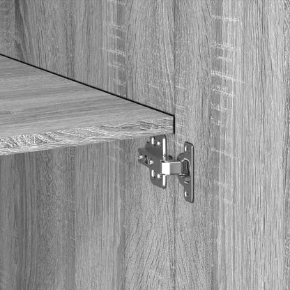 Armadietto Grigio Sonoma 70x42,5x225 cm in Truciolato - homemem39