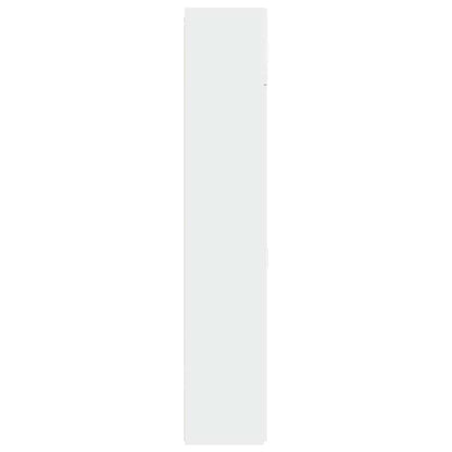 Mobile Portaoggetti Bianco 70x42,5x225 cm in Truciolato - homemem39