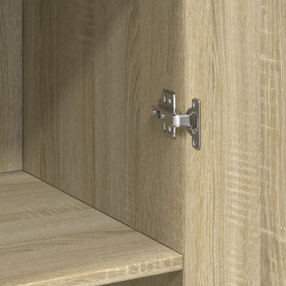 Armadietto Rovere Sonoma 70x42,5x225 cm in Legno Multistrato