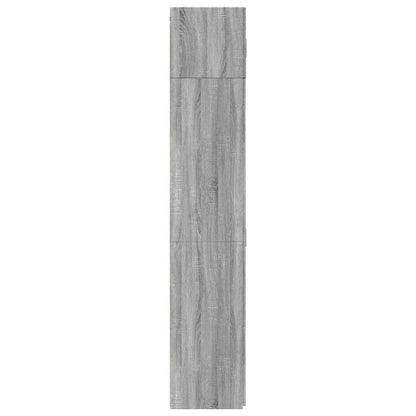 Armadietto Grigio Sonoma 70x42,5x225 cm in Truciolato