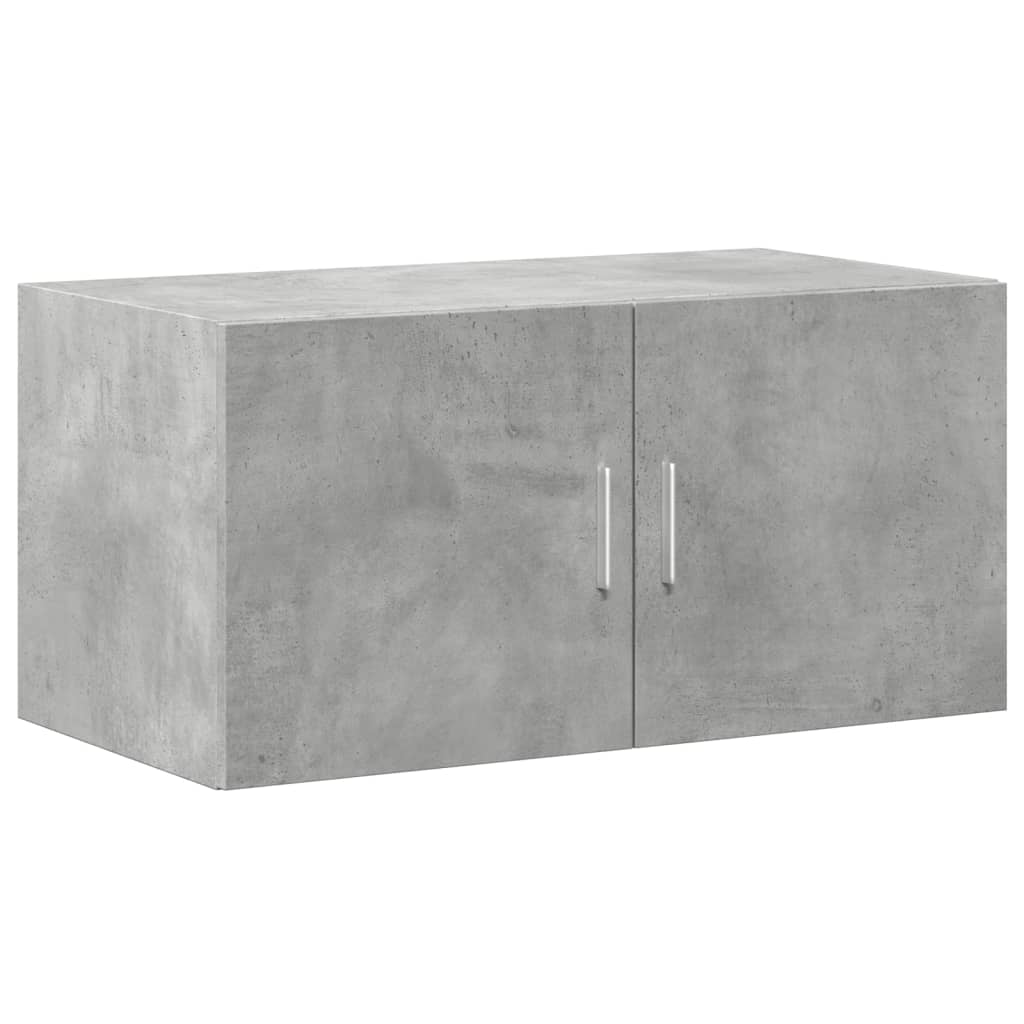 Armadietto Grigio Cemento 80x42,5x225 cm in Truciolato