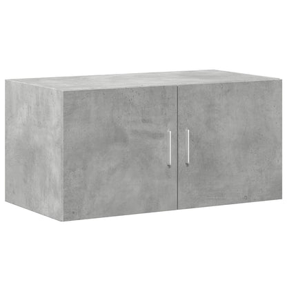 Armadietto Grigio Cemento 80x42,5x225 cm in Truciolato