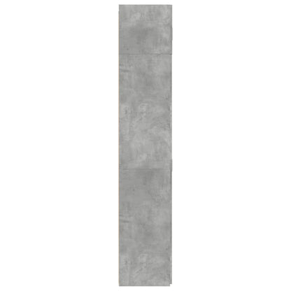 Armadietto Grigio Cemento 80x42,5x225 cm in Truciolato