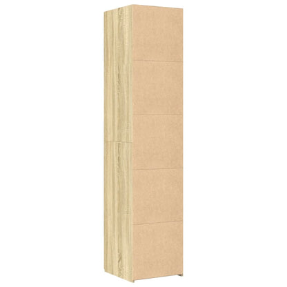 Credenza Rovere Sonoma 40x42,5x185 cm in Legno Multistrato - homemem39