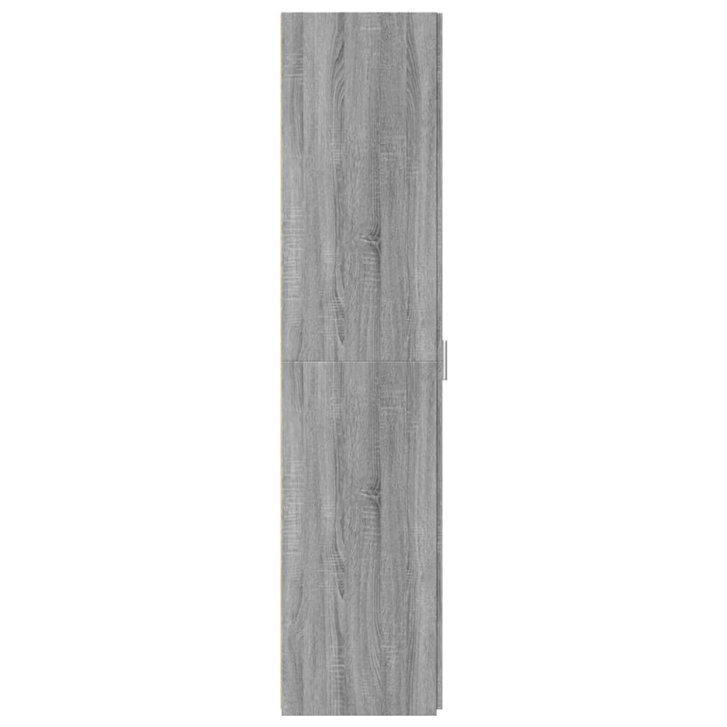 Credenza Grigio Sonoma 40x42,5x185 cm in Legno Multistrato - homemem39