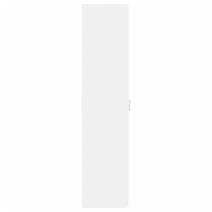 Credenza Bianca 45x42,5x185 cm in Legno Multistrato - homemem39