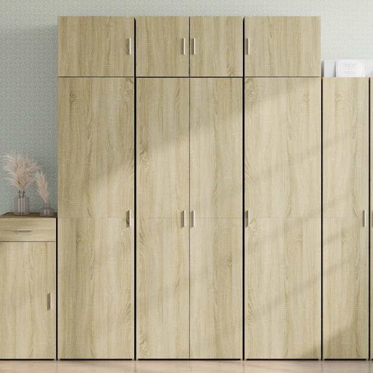 Credenza Rovere Sonoma 70x42,5x185 cm in Legno Ingegnerizzato | homemem39