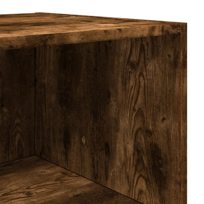 Credenza Rovere Fumo 45x41x185 cm in Legno Multistrato - homemem39