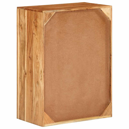 Cassettiera 55x33x75 cm in Legno Massello di Acacia | homemem39