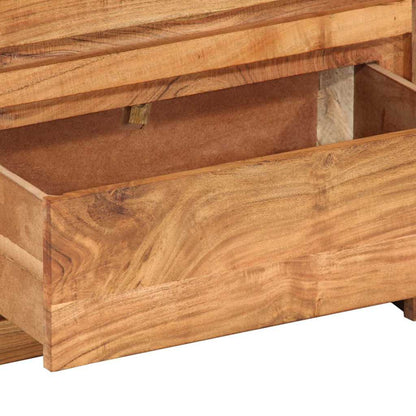 Cassettiera 55x33x75 cm in Legno Massello di Acacia | homemem39