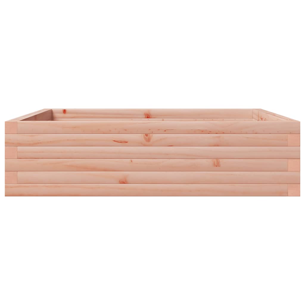 Fioriera da Giardino 90x90x23 cm in Legno Massello di Douglas