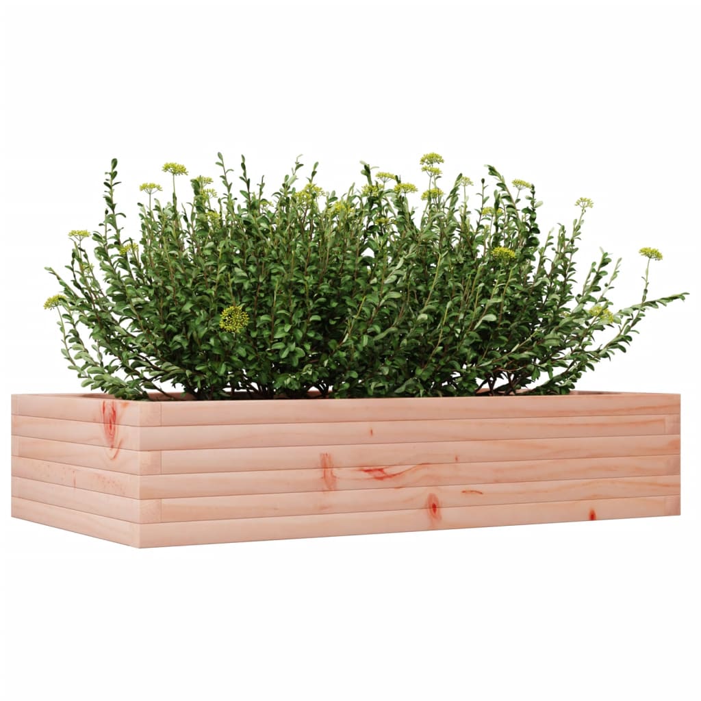 Fioriera da Giardino 110x60x23 cm in Legno Massello di Douglas