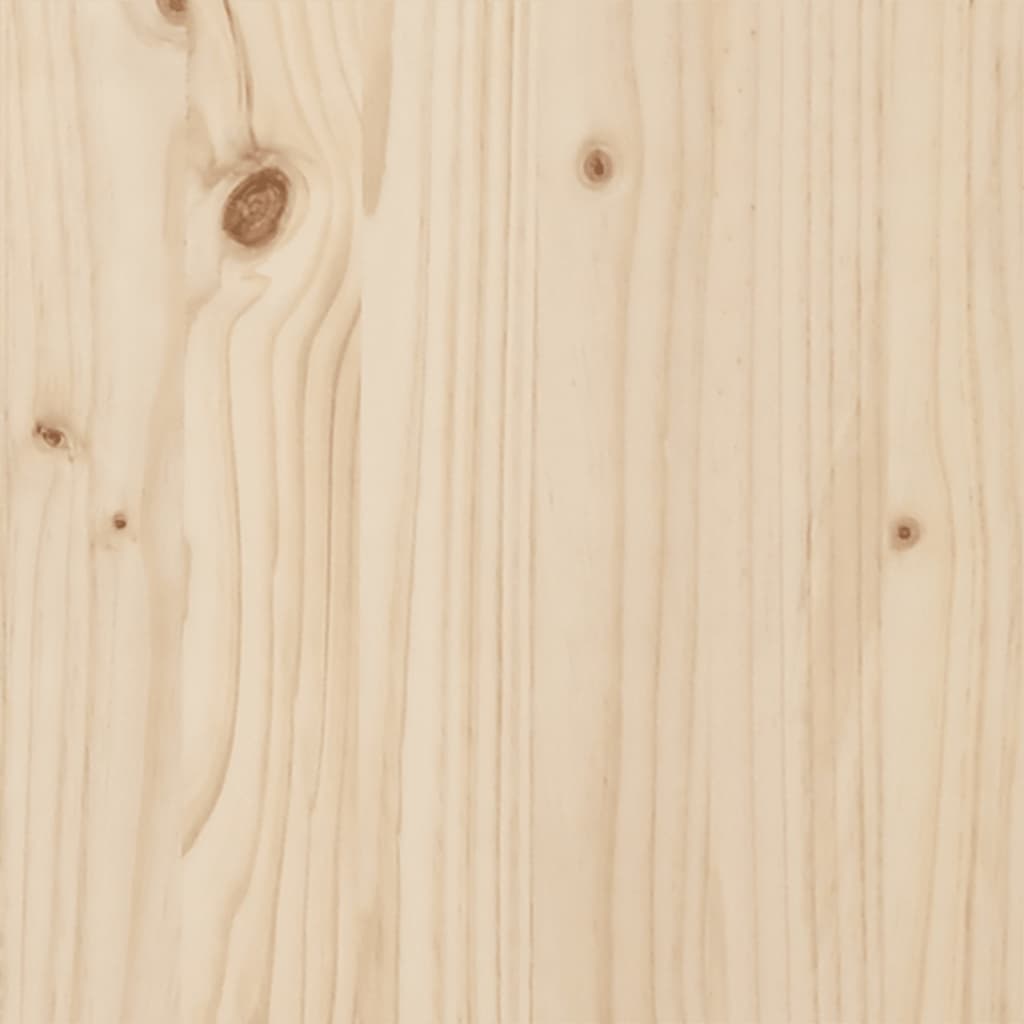 Fioriera da Giardino 80x80x45,5 cm in Legno Massello di Pino