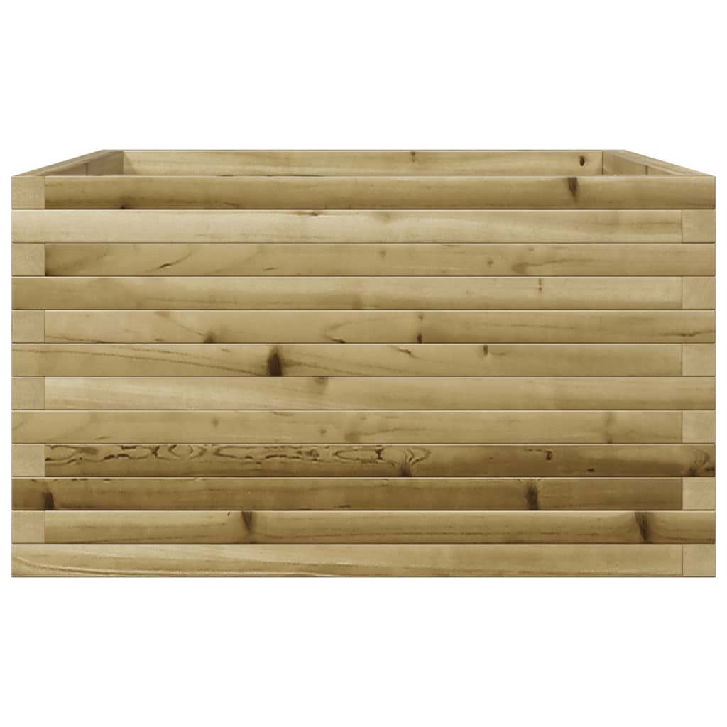 Fioriera da Giardino 80x80x45,5 cm in Legno di Pino Impregnato