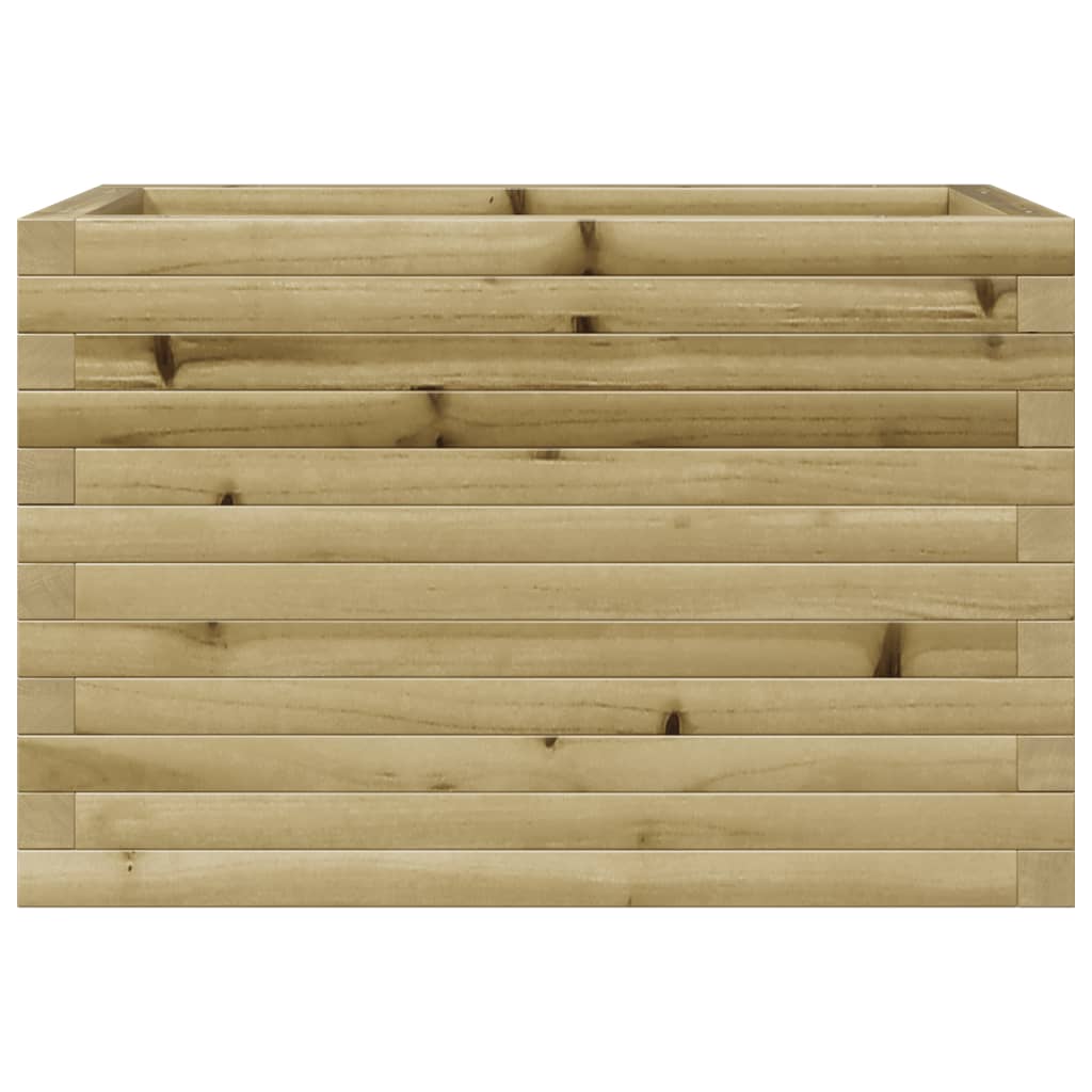 Fioriera da Giardino 70x40x45,5 cm in Legno di Pino Impregnato