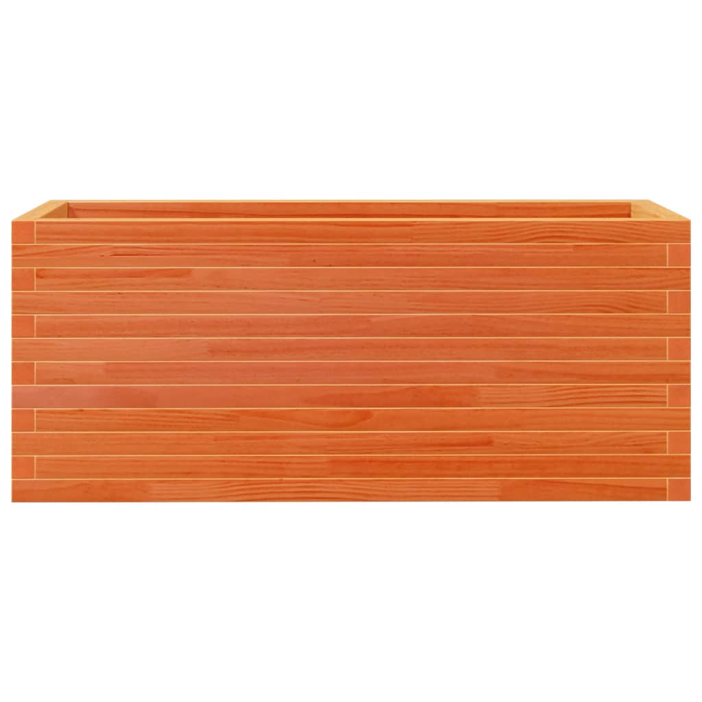 Fioriera Giardino 110x40x45,5cm Legno Massello Pino