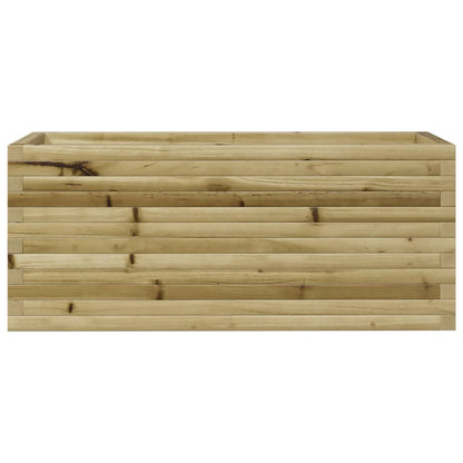 Fioriera da Giardino 110x40x45,5 cm in Legno di Pino Impregnato