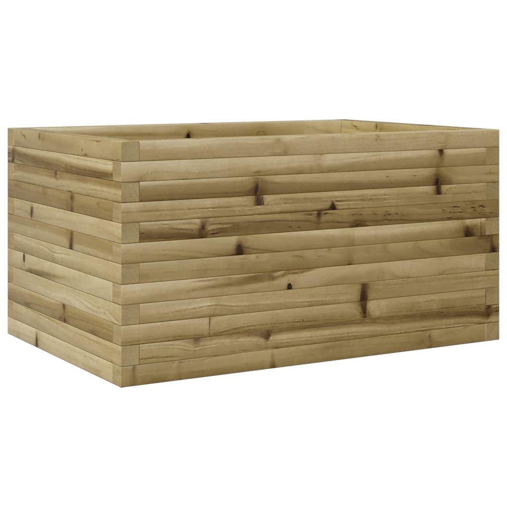 Fioriera da Giardino 90x60x45,5 cm in Legno di Pino Impregnato