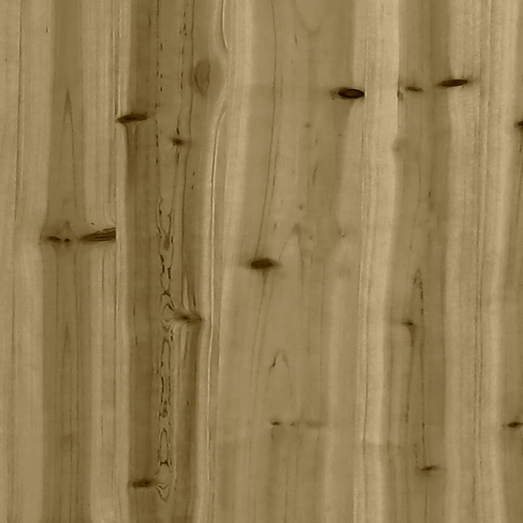 Fioriera da Giardino 90x60x45,5 cm in Legno di Pino Impregnato