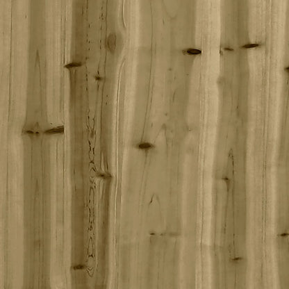 Fioriera da Giardino 110x60x45,5 cm in Legno di Pino Impregnato