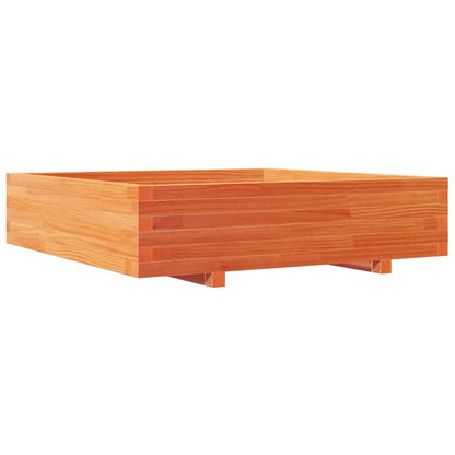 Fioriera Giardino 100x100x26,5cm Legno Massello Pino