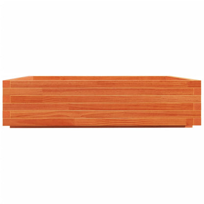Fioriera Giardino 100x100x26,5cm Legno Massello Pino