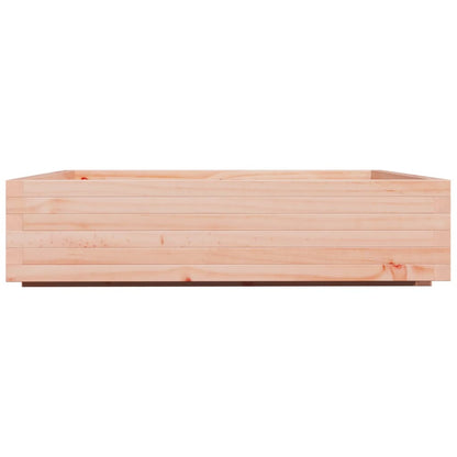 Fioriera da Giardino 100x100x26,5 cm Legno Massello di Douglas