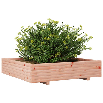 Garden Planter 110x110x26.5 cm Solid Douglas Wood