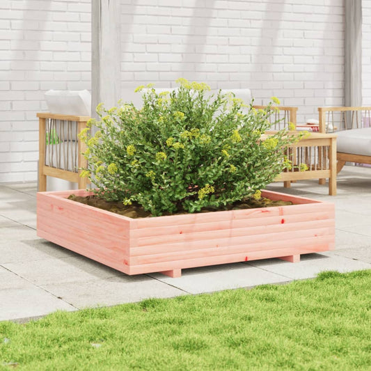 Garden Planter 110x110x26.5 cm Solid Douglas Wood