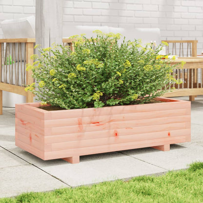 Fioriera da Giardino 90x40x26,5 cm in Legno Massello di Douglas