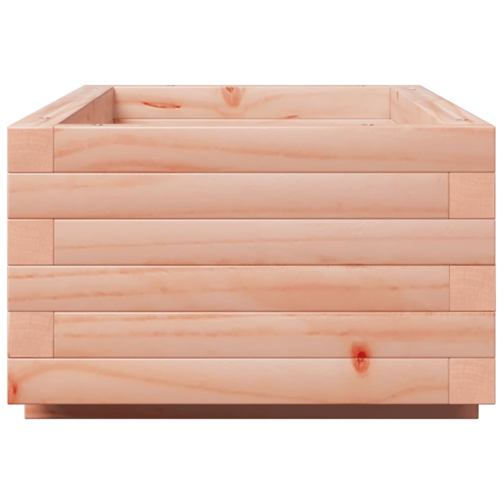 Garden planter 90x40x26.5 cm in solid Douglas wood