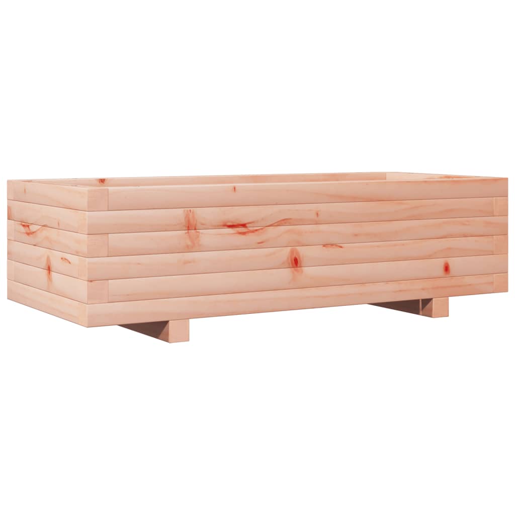 Garden planter 90x40x26.5 cm in solid Douglas wood