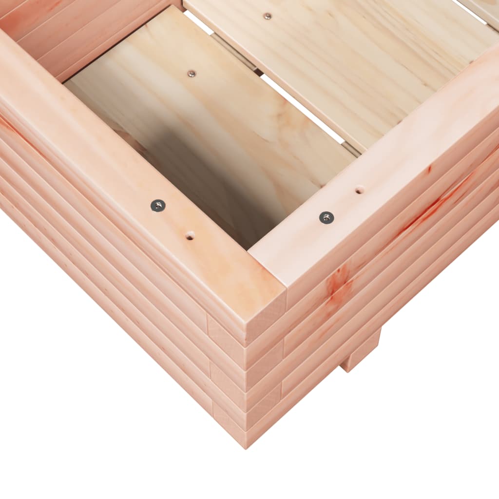 Garden planter 90x40x26.5 cm in solid Douglas wood