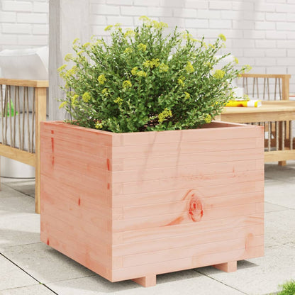 Garden planter 60x60x49.5 cm in solid Douglas wood