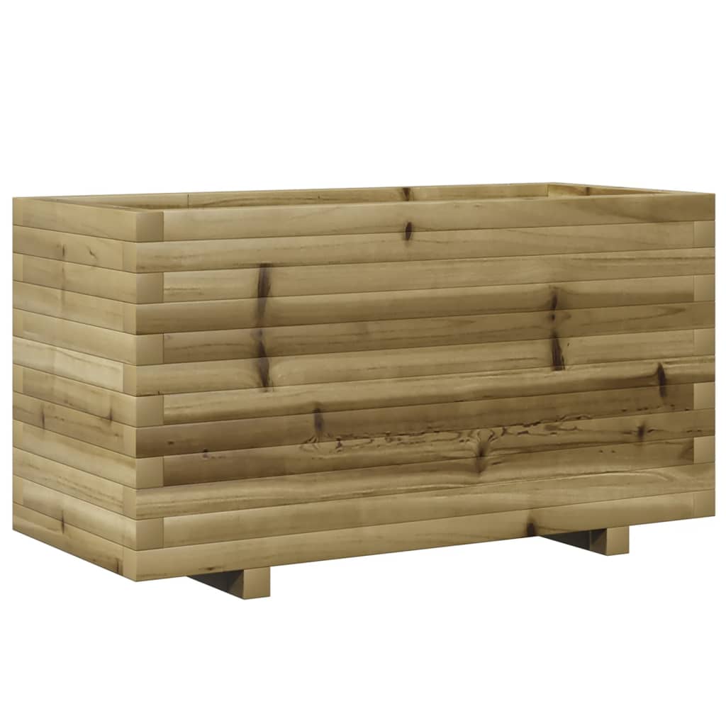 Fioriera da Giardino 90x40x49,5 cm in Legno di Pino Impregnato