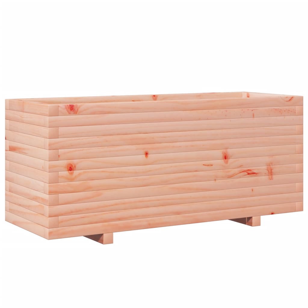 Fioriera da Giardino 110x40x49,5cm in Legno Massello di Douglas