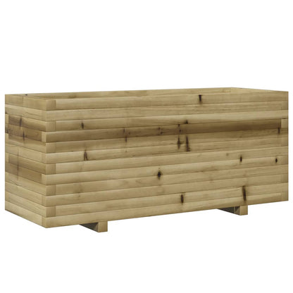 Fioriera da Giardino 110x40x49,5 cm in Legno di Pino Impregnato