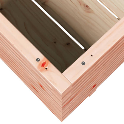 Garden planter 90x60x49.5 cm in solid Douglas wood