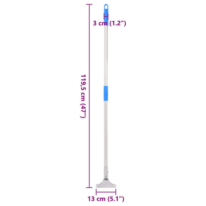 Manici per Tergipavimento 5pz 119,5cm in Acciaio e Plastica | homemem39
