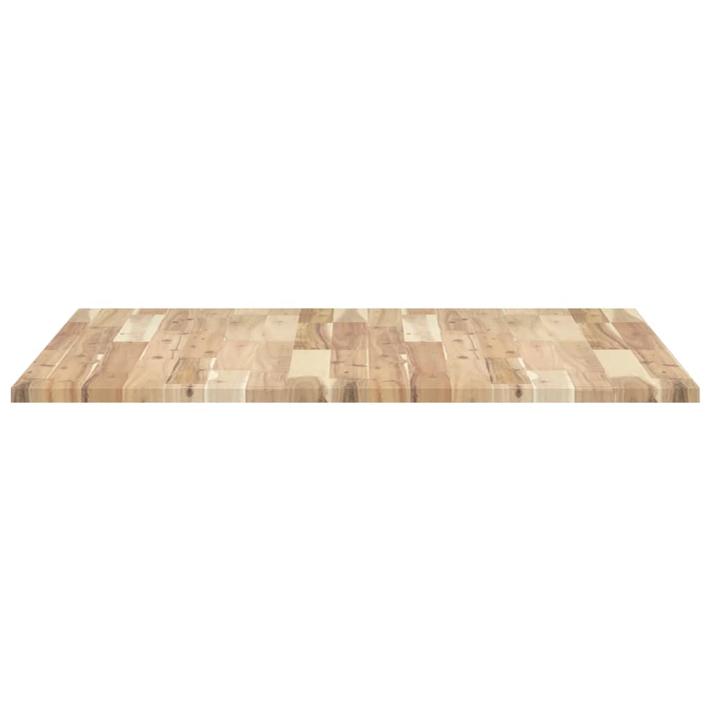 Piano Tavolo Quadrato 90x90x2 cm in Legno Massello di Acacia | homemem39