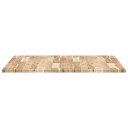 Piano Tavolo Quadrato 90x90x2 cm in Legno Massello di Acacia | homemem39