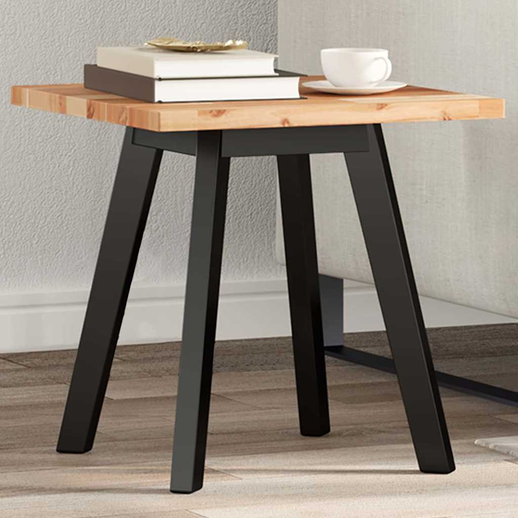 Piano Tavolo Quadrato 40x40x2 cm in Legno Massello di Acacia