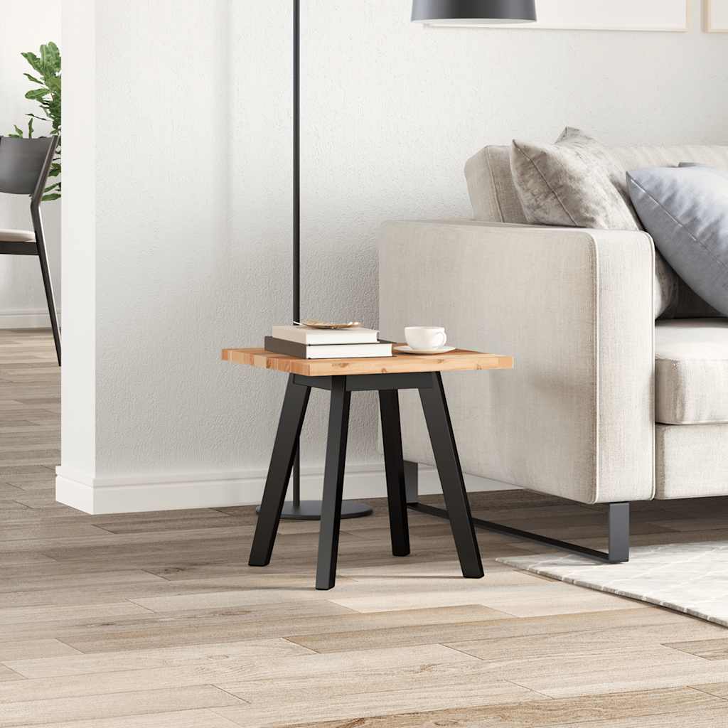 Piano Tavolo Quadrato 40x40x2 cm in Legno Massello di Acacia | homemem39