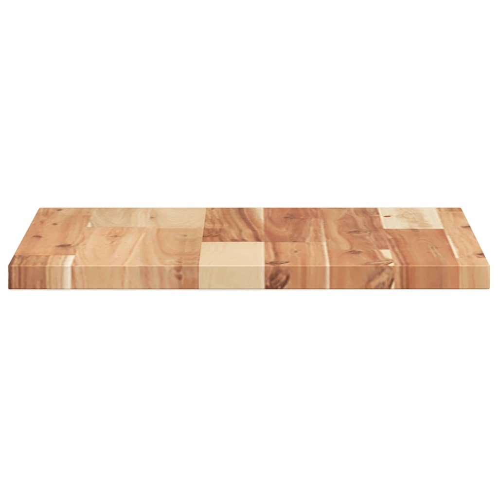 Piano Tavolo Quadrato 40x40x2 cm in Legno Massello di Acacia | homemem39